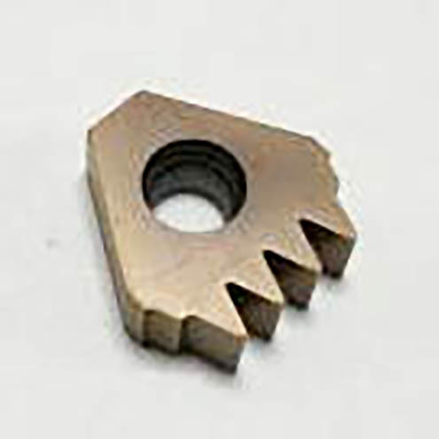 Original 1 3 gpv grooing insert with four teeth cutting edges no watermark